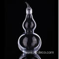 hand blown gourd shape glass wine decanter